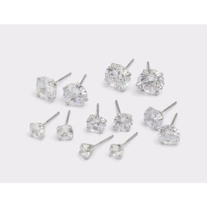 Aldo Silver Earring Backs Set